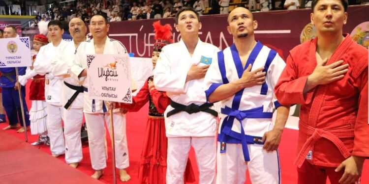 ТҮРКІСТАНДА КҮРЕС ШЕБЕРЛЕРІ АРАСЫНДАҒЫ ЕЛ ЧЕМПИОНАТЫ ӨТІП ЖАТЫР