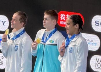 ҚАЗАҚСТАНДЫҚ СПОРТШЫ ПАРИЖДЕГІ ЖАРЫСТА АЛТЫН МЕДАЛЬ ЖЕҢІП АЛДЫ