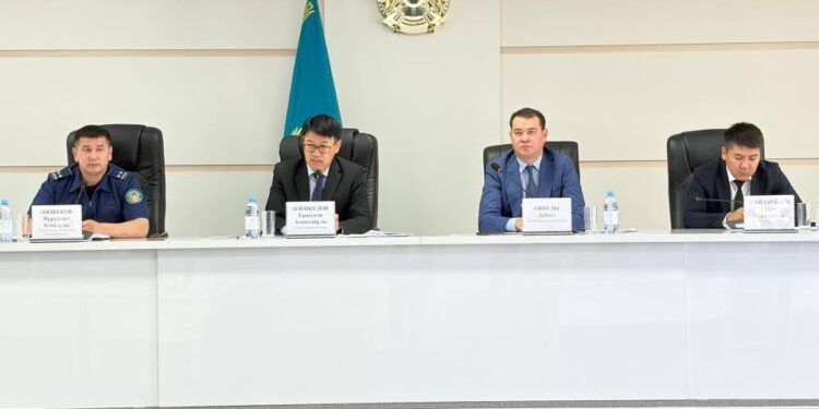 ТӨЛЕБИДЕ ҚҰҚЫҚ БҰЗУШЫЛЫҚТЫҢ АЛДЫН АЛУ МӘСЕЛЕЛЕРІ ТАЛҚЫЛАНДЫ