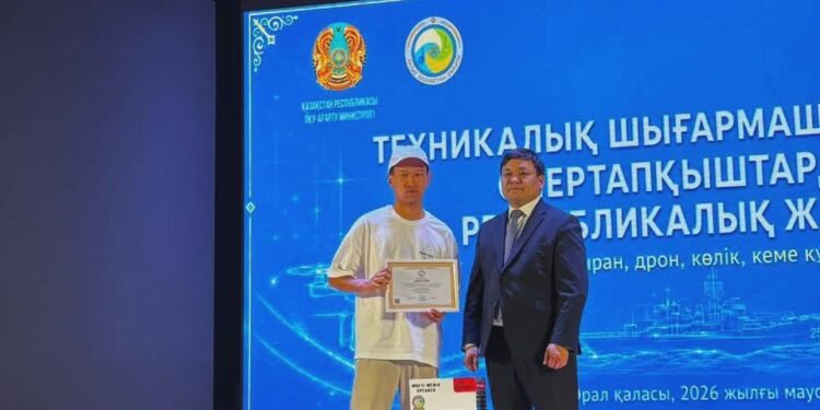 ТӨЛЕБИЛІК ОҚУШЫ ЕЛІМІЗДІҢ ЕҢ ҮЗДІК ЖАС ӨНЕРТАПҚЫШТАРЫНЫҢ ҮШТІГІНЕ ЕНДІ