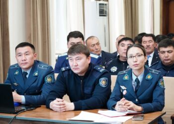 ҚАЗЫҒҰРТТА ҚОҒАМДЫҚ ҚАУІПСІЗДІК ПЕН ҚҰҚЫҚТЫҚ ТӘРТІПТІ НЫҒАЙТУ МӘСЕЛЕЛЕРІ КЕҢІНЕН ҚАРАЛДЫ