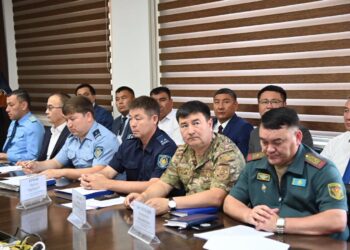 СОЗАҚ АУДАНЫНДА ҚОҒАМДЫҚ ҚАУІПСІЗДІК ПЕН ЗАҢДЫЛЫҚ МӘСЕЛЕЛЕРІ КЕҢІНЕН ҚАРАЛДЫ