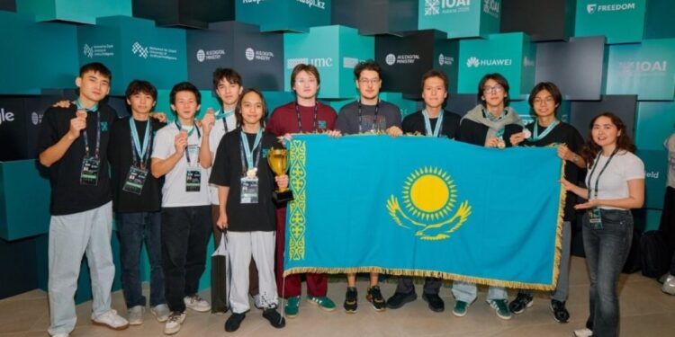 ҚАЗАҚСТАННЫҢ СЕГІЗ ОҚУШЫСЫ IOAI 2026 ОЛИМПИАДАСЫНДА МЕДАЛЬ ЖЕҢІП АЛДЫ