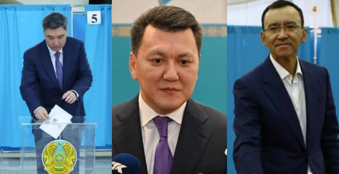 ҚҰРЫЛТАЙ САЙЛАУЫНДА БЕКТЕНОВ, ӘШІМБАЕВ ЖӘНЕ ҚАРИН ДАУЫС БЕРДІ