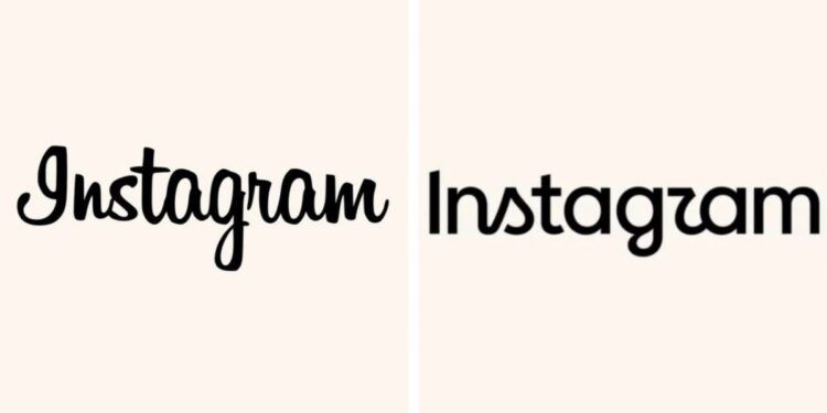 INSTAGRAM ЛОГОТИПІНІҢ ШРИФТІН ЖАҢАРТТЫ