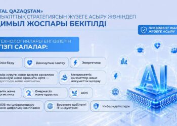 ҮКІМЕТ DIGITAL QAZAQSTAN СТРАТЕГИЯСЫН ЖҮЗЕГЕ АСЫРУ ЖОСПАРЫН БЕКІТТІ