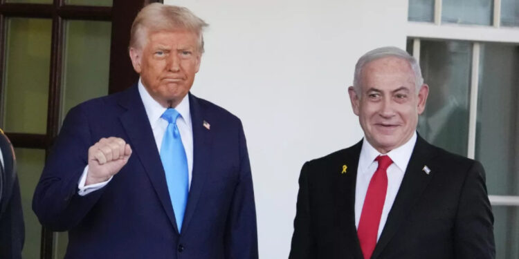 НЕТАНЬЯХУ ТРАМПТЫҢ ГАЗАҒА ҚАТЫСТЫ ЖОСПАРЫН ҚАБЫЛДАМАДЫ